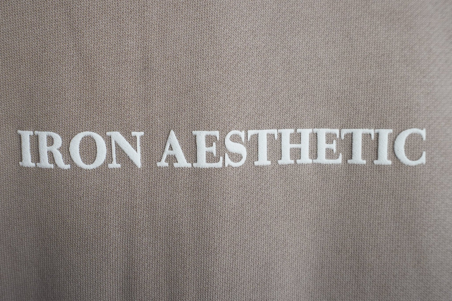 Relaxed Faded Hoodie - Iron Aesthetic