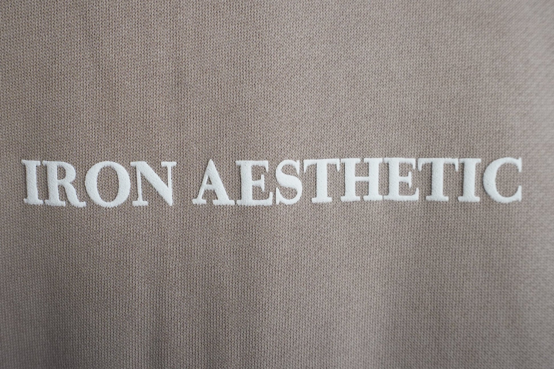 Relaxed Faded Hoodie - Iron Aesthetic