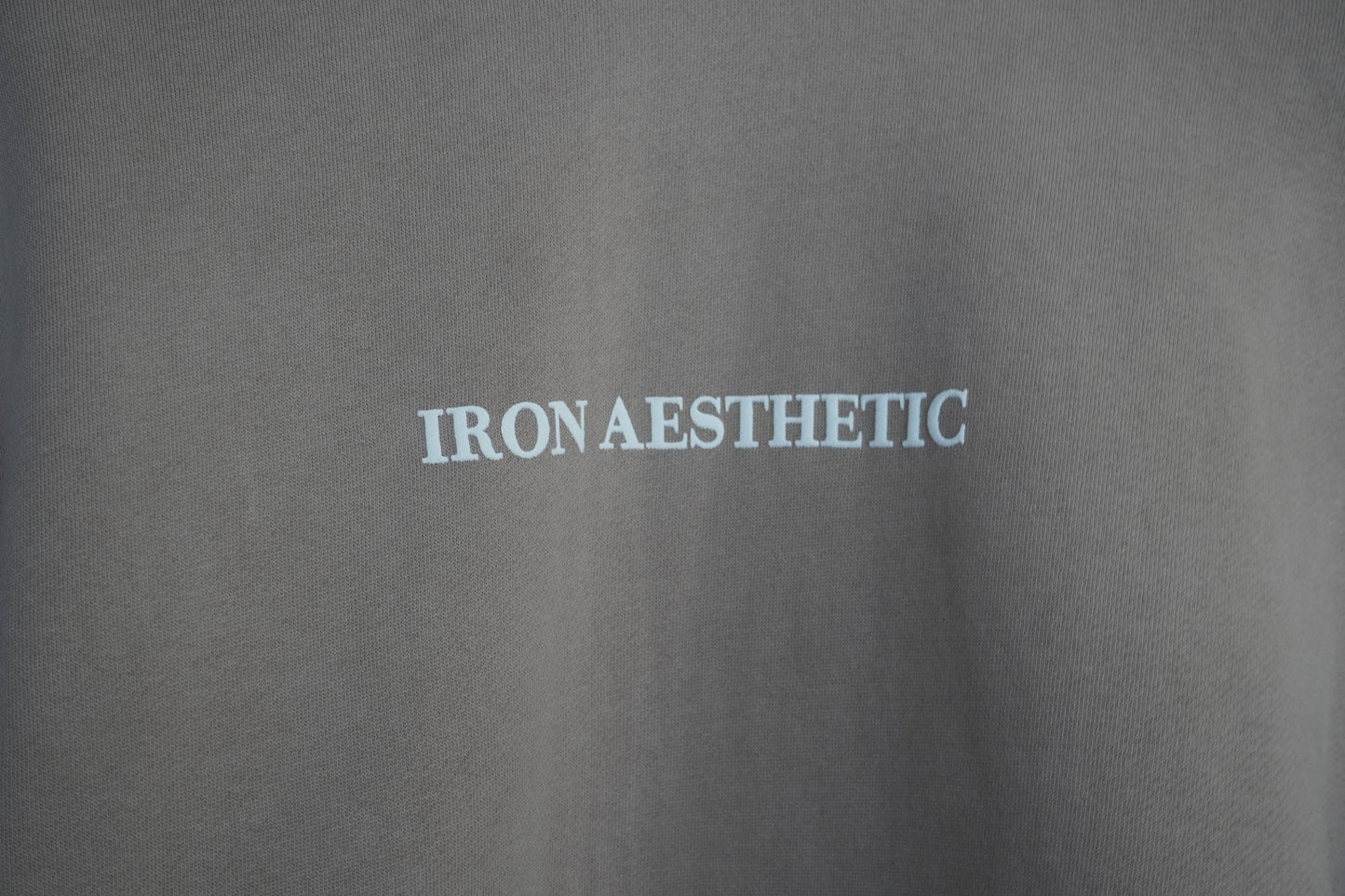 Relaxed Faded Hoodie - Iron Aesthetic